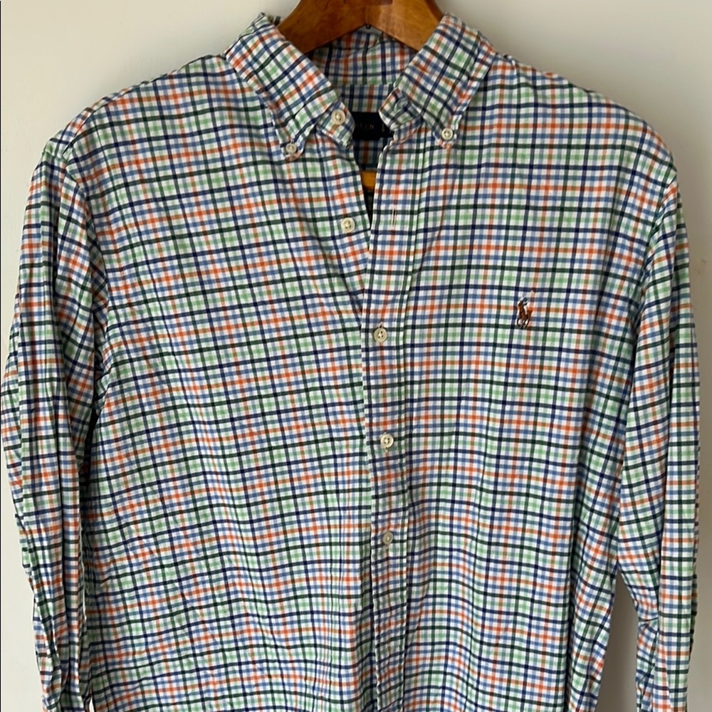 Men's Multicolor Plaid Shirt